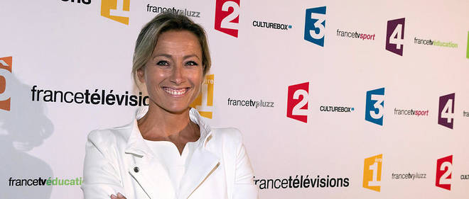 Anne-Sophie Lapix va presenter le JT de 20 heures sur France 2. Illustration.