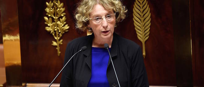La ministre du Travail, Muriel Penicaud, presente sa reforme jeudi avec le Premier ministre, Edouard Philippe. 