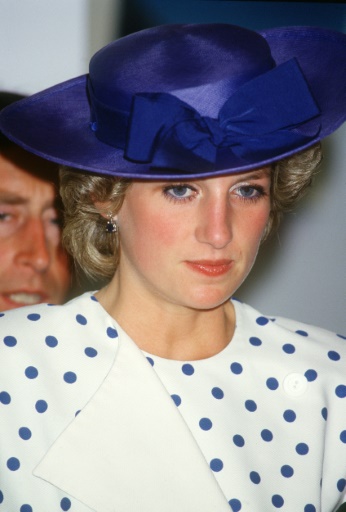 La princesse Diana le 7 novembre 1985 à Canberra © claude Coirault AFP/Archives