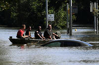 Temp&ecirc;te Harvey&nbsp;: au Texas, la d&eacute;solation apr&egrave;s l'inondation