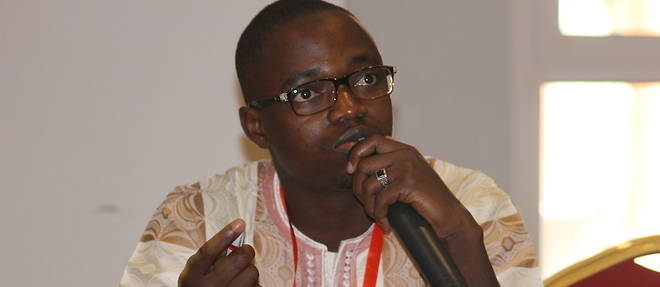 Ibrahima Poudiougou  lors des travaux sur "La situation sociolinguistique au Mali".