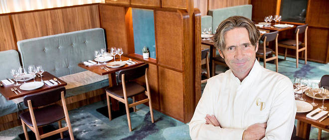 G&#233;rald Passedat, dans son nouveau restaurant,&#160;L'Albertine.