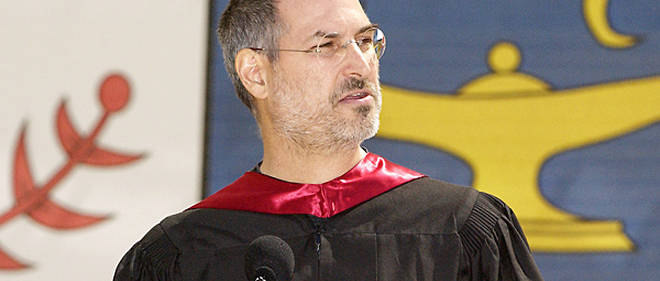 Steve Jobs en juin 2005, a Stanford.