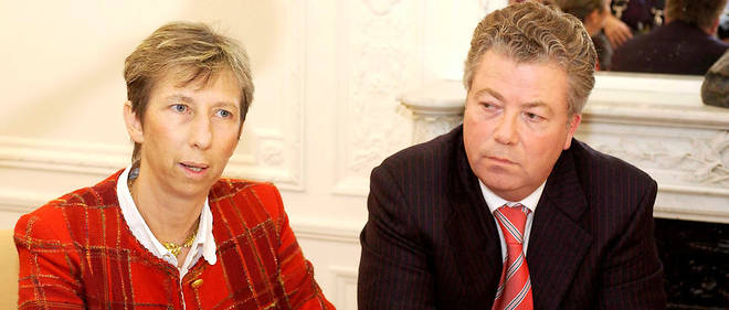 Elisabeth Borrel et son avocat maitre Olivier Morice, en 2006.