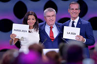Paris officiellement choisie pour accueillir les Jeux olympiques en 2024