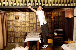 Le chef Daniel Lutrand, restaurant Pastis (C)Gilles LEFRANCQ/ANDIA