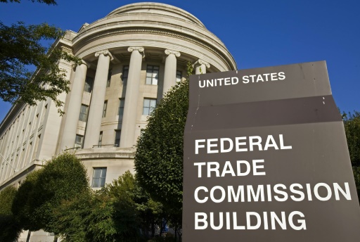 Le siège de la Commission fédérale du commerce américaine (FTC), à Washington © PAUL J. RICHARDS AFP/Archives