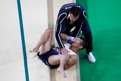 Gymnastique: sa terrible double fracture "oubliee", Ait Said reprend le fil