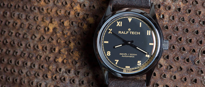 Ralf Tech se met aux montres rondes vintage et au made in France.