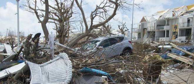 Dix jours apres Irma, Saint-Martin se reconstruit pas a pas