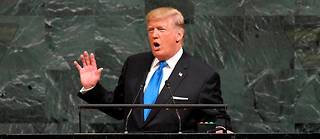 Donald Trump à l'Assemblée générale de l'ONU. ©TIMOTHY A. CLARY