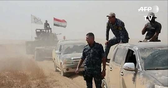 Vid O Irak Offensive Contre L Un Des Deux Derniers Bastions De L Ei