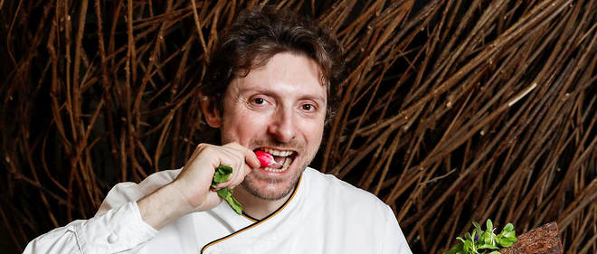 Sylvain Joffre, chef cuisinier du restaurant gastronomique En Pleine Nature, une Etoile au Guide Michelin.