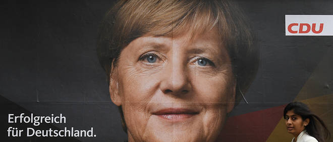 Angela Merkel devrait enchainer avec un quatrieme mandat de chanceliere a l'issue des elections legislatives de ce dimanche.