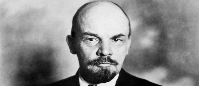 Portrait de Lenine le 16 octobre 1918.