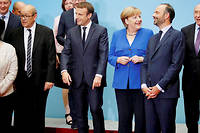 Macron et Merkel inaugurent la Foire du livre de Francfort