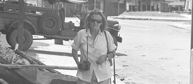 La correspondante de guerre Clare Hollingworth en 1968. En 1973, elle ouvre le bureau du "Telegraph" a Pekin, devenant l'un des premiers journalistes a s'installer dans la Chine de Mao. 