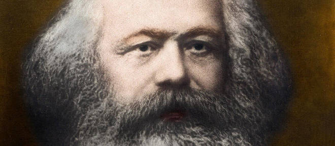 Portrait de  Karl Marx (1818-1883), 1878, collection Leemage.