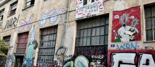 D'Athenes, des artistes de rue aspirent a faire le "new Berlin"