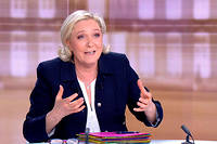 Marine Le Pen en qu&ecirc;te d'une r&eacute;surrection cathodique