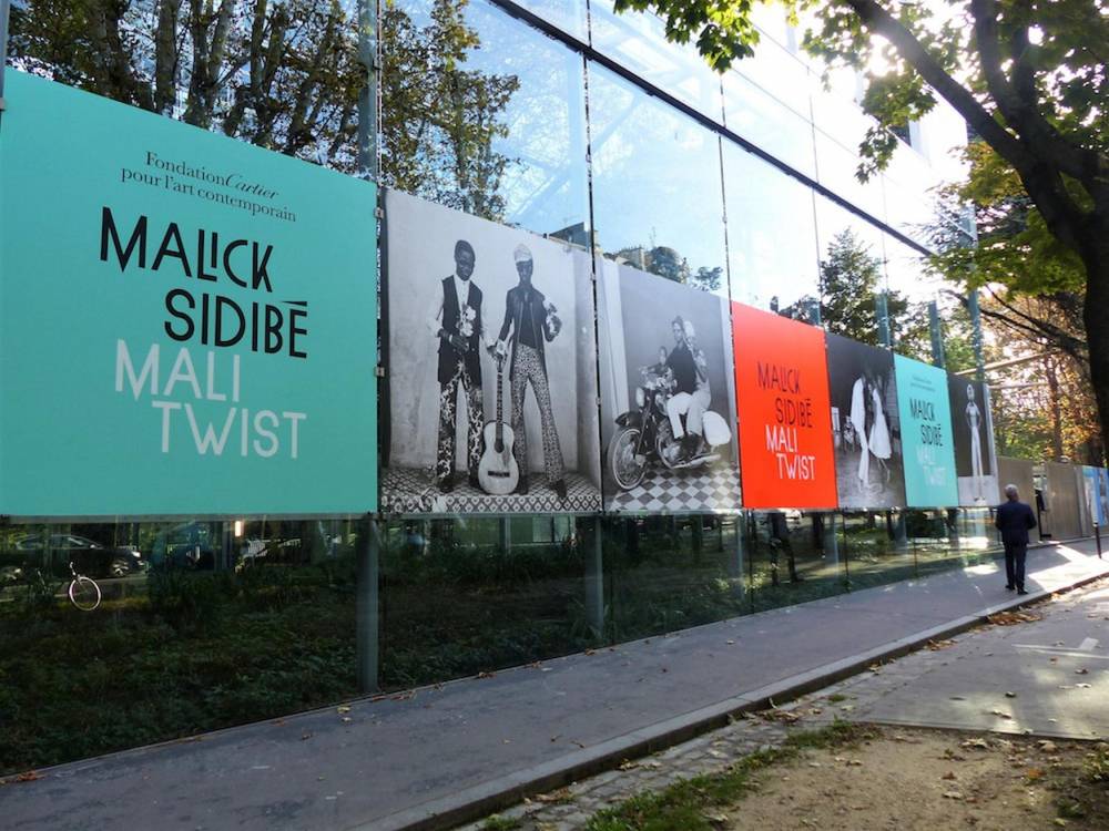 La Fondation Cartier consacre une grande exposition rétrospective sur le travail de Malick Sidibé du 20 octobre 2017 au 25 février 2018. ©  Sophie Douce