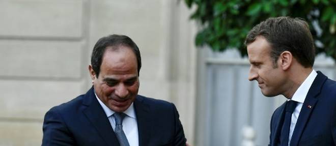Macron apporte un soutien appuye a l'Egypte malgre les droits de l'homme