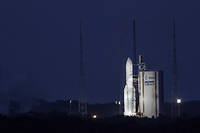 Lancement de la fusée Ariane V. La société Arianespace est toujours considérée comme l'Apple de l'aérospatiale.