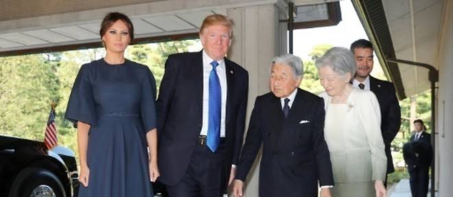 A Tokyo, Trump adopte un ton moins agressif face a Pyongyang