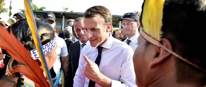 Un Fran&#231;ais sur deux fait confiance &#224; Emmanuel Macron pour "assurer un poids important de la France au niveau international".