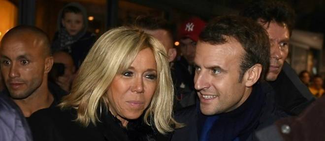 Voile: Emmanuel et Brigitte Macron en visite surprise au village de la Transat Jacques-Vabre au Havre
