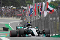 F1 &ndash; Br&eacute;sil&nbsp;: Bottas reprend le flambeau Mercedes, faute d'Hamilton