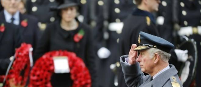 Le Prince Charles remplace la reine pour les commemorations de la "journee du Souvenir"