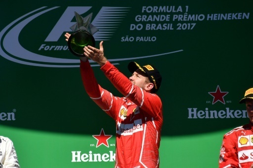 GP du Bresil: Vettel (Ferrari) s'impose, Hamilton (Mercedes) 4e