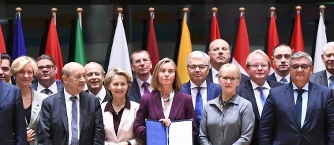 Europe de la Defense : 23 pays de l'UE renforcent leur cooperation