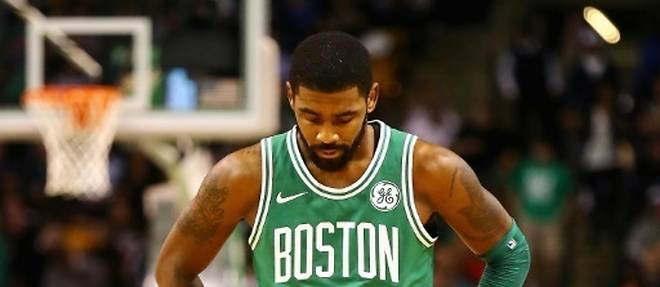 NBA: le meneur de Boston, Kyrie Irving, blesse au visage