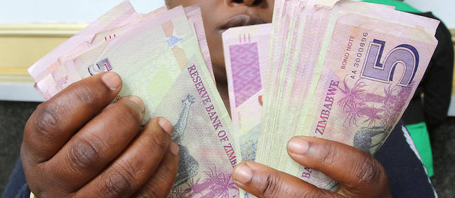 Le Zimbabwe a abandonne en 2009 sa devise nationale, qui avait perdu toute valeur en raison de l'hyper-inflation, pour adopter le dollar et le rand sud-africain.