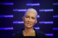  Le robot humanoïde Sophia a été construit par l'entreprise Hanson Robotics, basée à Hong Kong. 