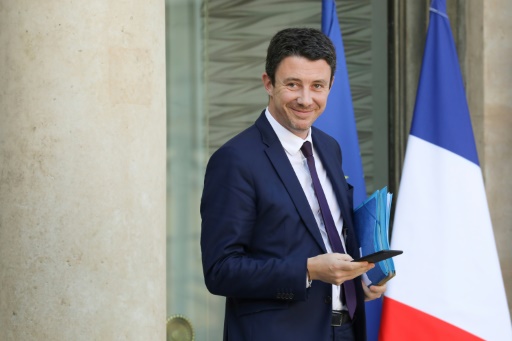 Le secrétaire d'État auprès du ministre de l'Économie, Benjamin Griveaux, le 7 novembre 2017 à l'Elysée, à Paris © LUDOVIC MARIN AFP/Archives