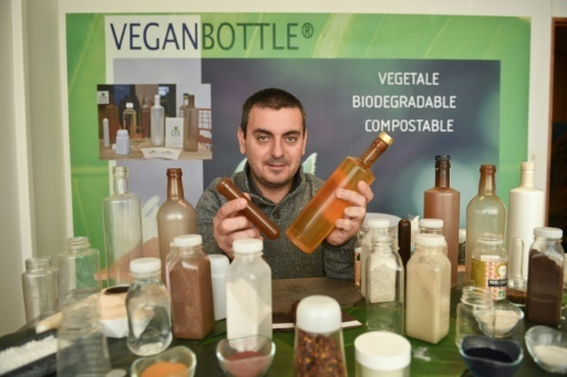 Charente-Maritime: des bouteilles 100% vegetales a partir de dechets