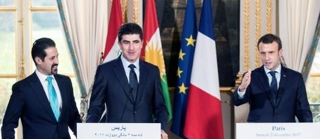 Irak: Macron appelle a l'ouverture du dialogue entre Bagdad et les Kurdes