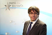 Carles Puigdemont réfugié à Bruxelles par 