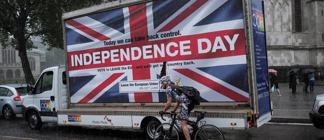Le 23 juin, les Anglais ont choisi par référendum de quitter l'Union européenne. ©ADAM FERGUSON/The New York Times-REDUX-REA