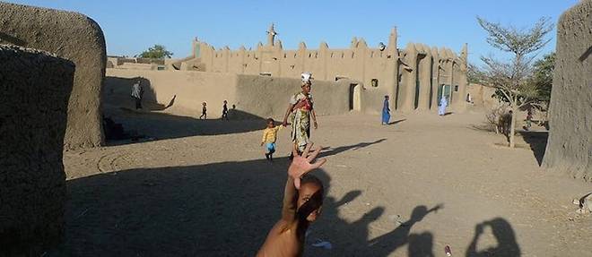Dans un village peul, pr&#232;s de Djenn&#233; (Mali).&#160;