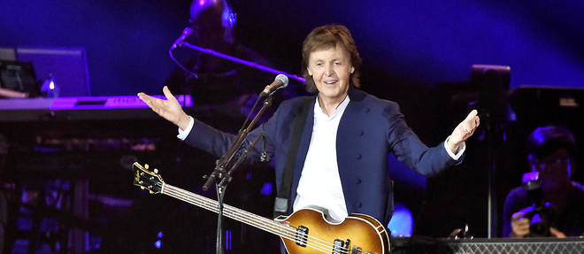 Paul McCartney en concert en 2015.