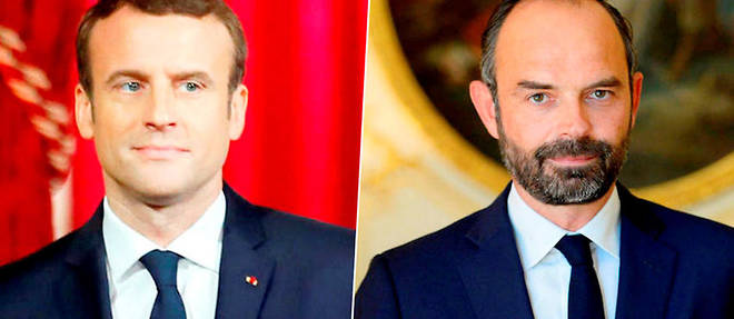 Emmanuel Macron et &#201;douard Philippe.