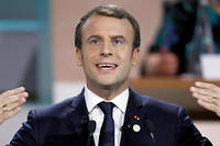 Pour Macron, l'audiovisuel public ne r&eacute;pond &laquo;&nbsp;pas totalement&nbsp;&raquo; &agrave; ses missions