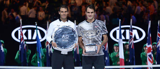 Un dimanche de janvier, Federer vient &#224; bout de Nadal (6/3-3/6-6/1-3/6-6/3).