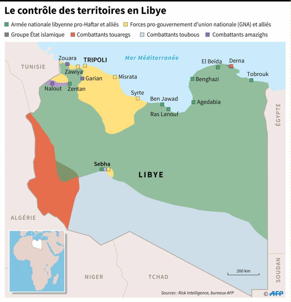 Un accord inédit pour des élections prévues « au printemps » en Libye. ©  AFP