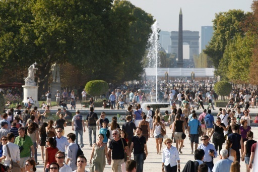 Population: 66,1 millions d'habitants en France debut 2015