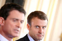 Valls-Macron, une lutte &agrave; mort